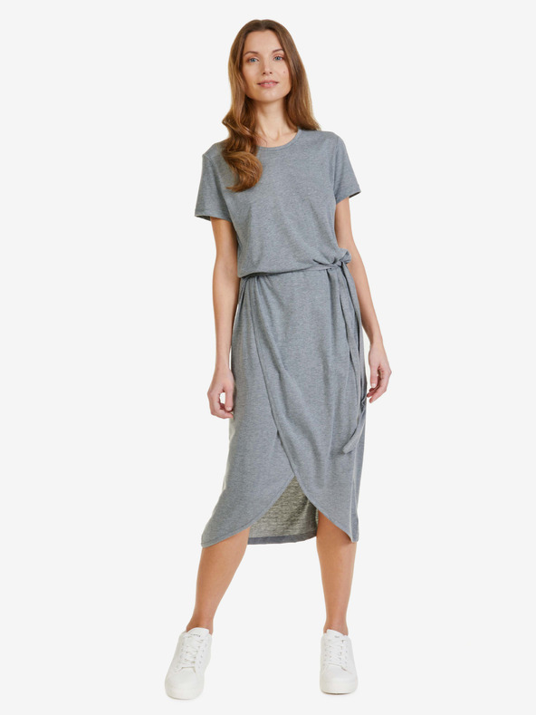 Sam 73 Abito midi grigio chiaro da donna SAM 73 Gaia