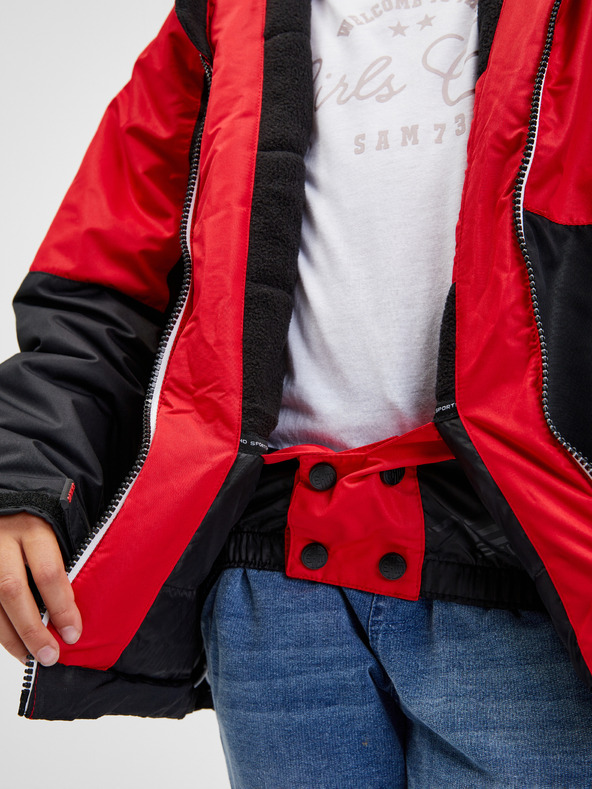 Sam 73 Giacca nera e rossa per bambini SAM 73 Seth