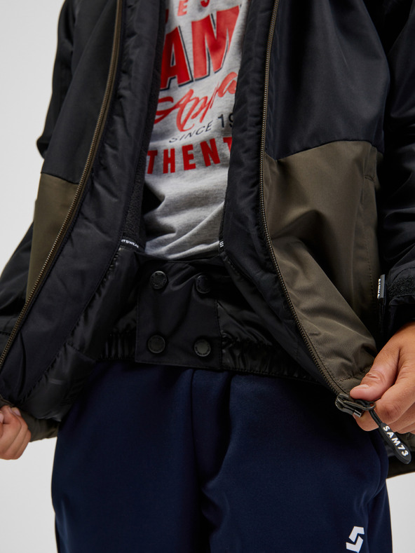 Sam 73 Giacca da bambino color kaki-nero SAM 73 Kimia