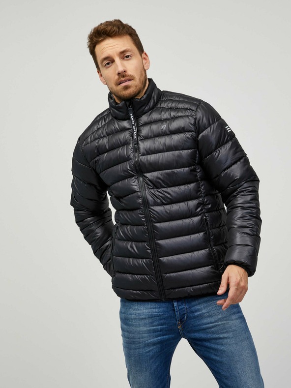 Sam 73 Giacca trapuntata nera da uomo SAM 73 Otto