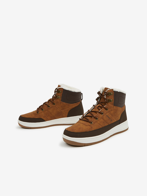 Sam 73 Sneakers alla caviglia isolate in camoscio marrone SAM 73 Fafter