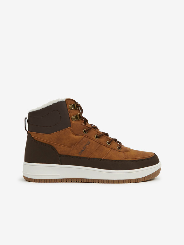 Sam 73 Sneakers alla caviglia isolate in camoscio marrone SAM 73 Fafter