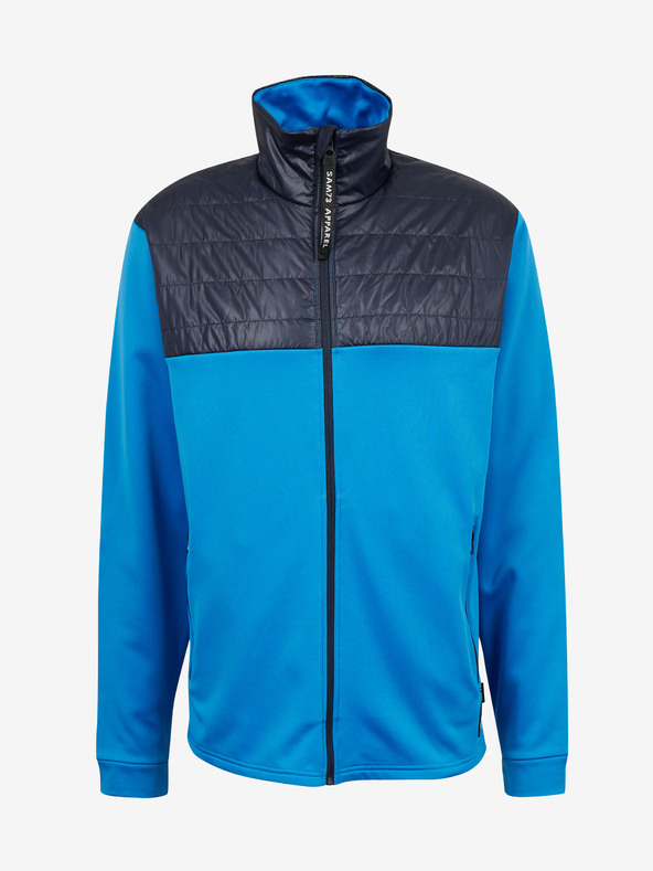 Sam 73 Felpa con zip da uomo blu SAM 73 Judin