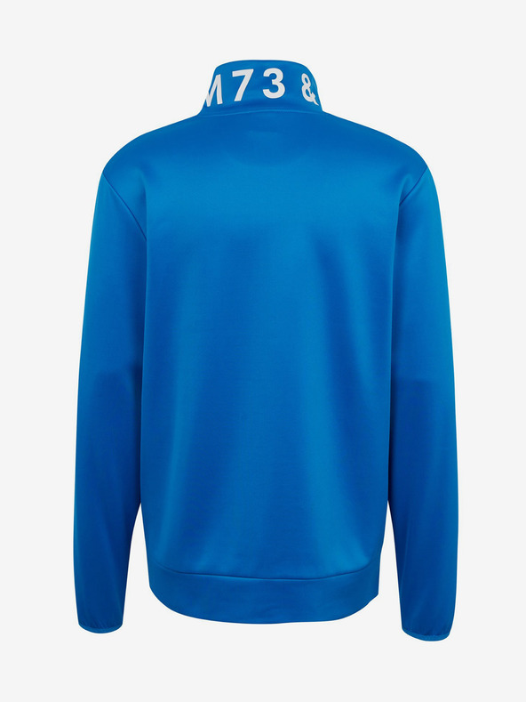 Sam 73 Felpa con zip SAM73 Stephen blu da uomo