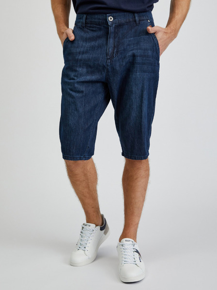 Sam 73 Pantaloncini in denim da uomo blu scuro SAM73 Aquarius