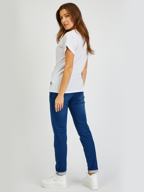 Sam 73 T-shirt bianca da donna SAM73 Dorado