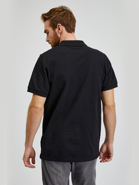 Sam 73 Polo nera da uomo in cotone SAM73 Chryz