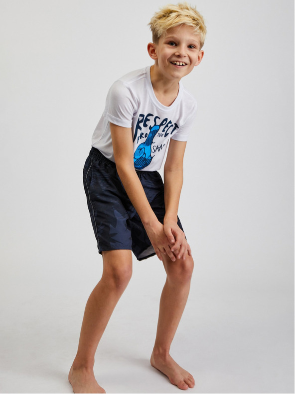 Sam 73 Costume da bagno a fantasia per ragazzi blu scuro SAM73 Sanjeev