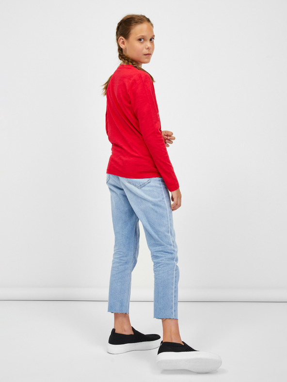 Sam 73 Maglietta a maniche lunghe rossa per ragazze SAM 73 Vadania