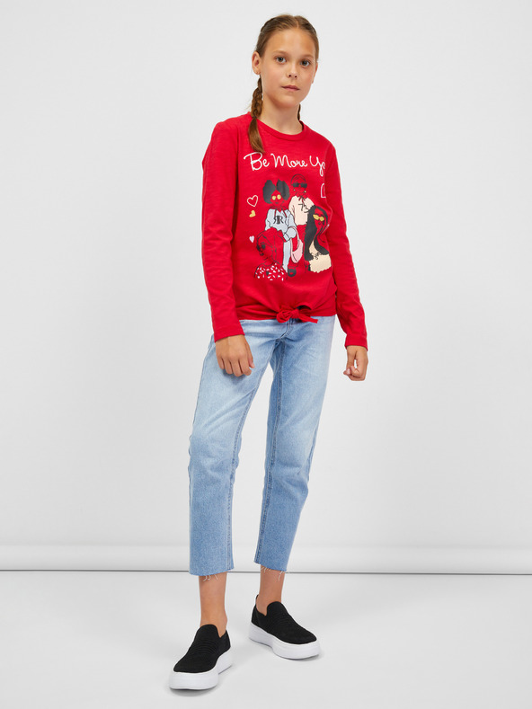 Sam 73 Maglietta a maniche lunghe rossa per ragazze SAM 73 Vadania