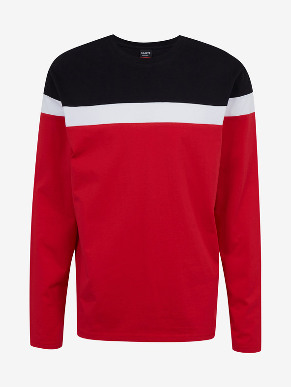 Sam 73 Maglietta da uomo rossa SAM 73 Remus