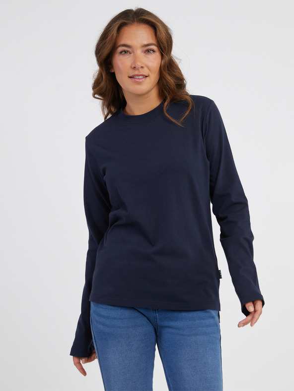 Sam 73 Maglietta a maniche lunghe blu scuro da donna SAM 73 Zira