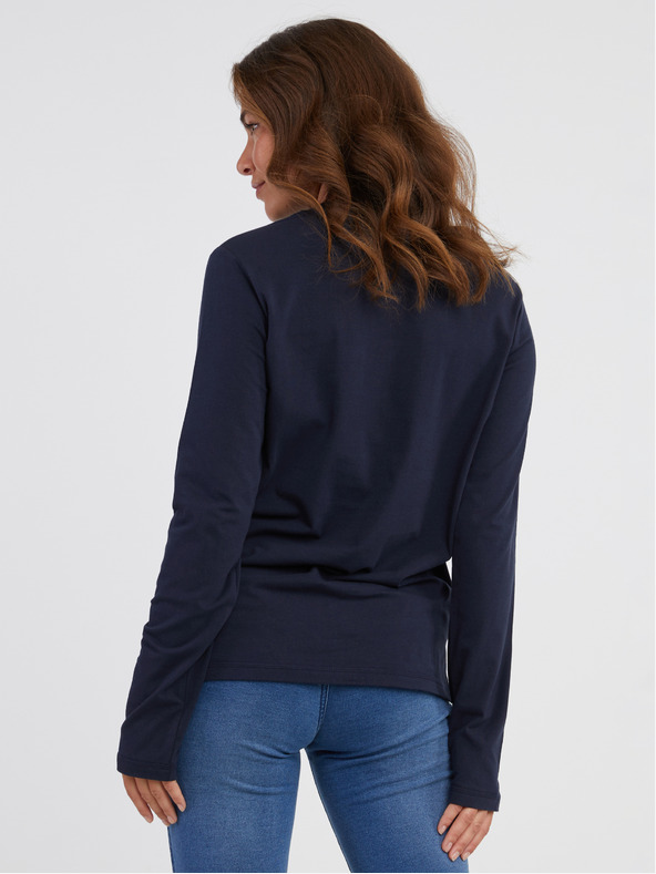 Sam 73 Maglietta a maniche lunghe blu scuro da donna SAM 73 Zira