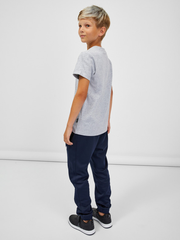 Sam 73 Maglietta a righe grigio chiaro da ragazzo SAM 73 Silaqui