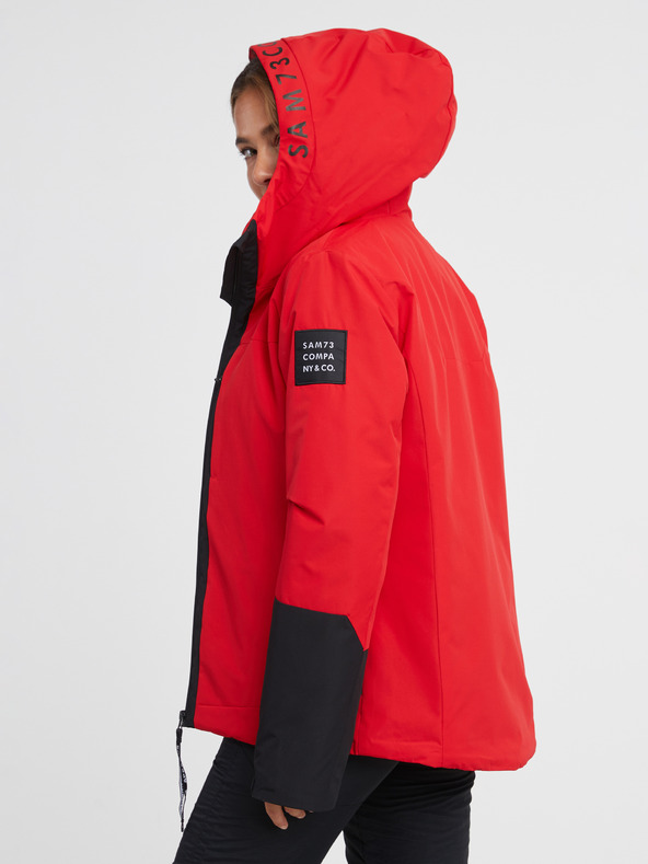 Sam 73 Giacca da donna nera e rossa SAM 73 Minerva