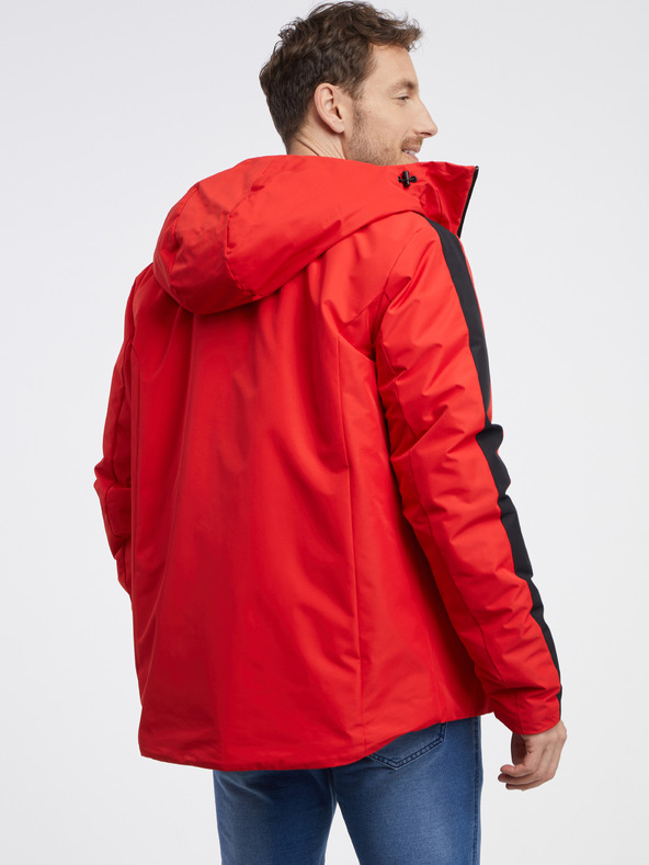 Sam 73 Giacca invernale da uomo rossa SAM 73 Decimus