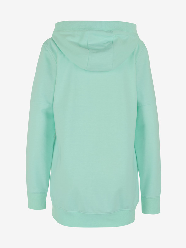 Sam 73 Felpa da donna SAM 73 Lisa con cappuccio e zip color turchese