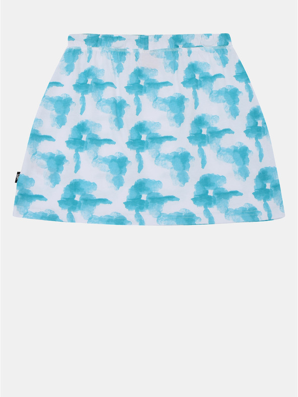 Sam 73 Gonna fantasia bambina bianca e turchese SAM 73