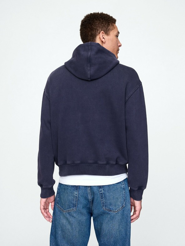 GAP Felpa oversize Patchwork Logo Americana GAP