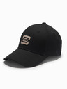 Ombre Clothing Cappello da baseball da uomo con logo nero Ombre Clothing