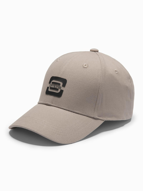 Ombre Clothing Cappello da baseball da uomo con logo grigio Ombre Clothing