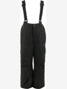 ALPINE PRO Pantaloni da sci per bambini con membrana da neve ptx ALPINE PRO MERONO nero