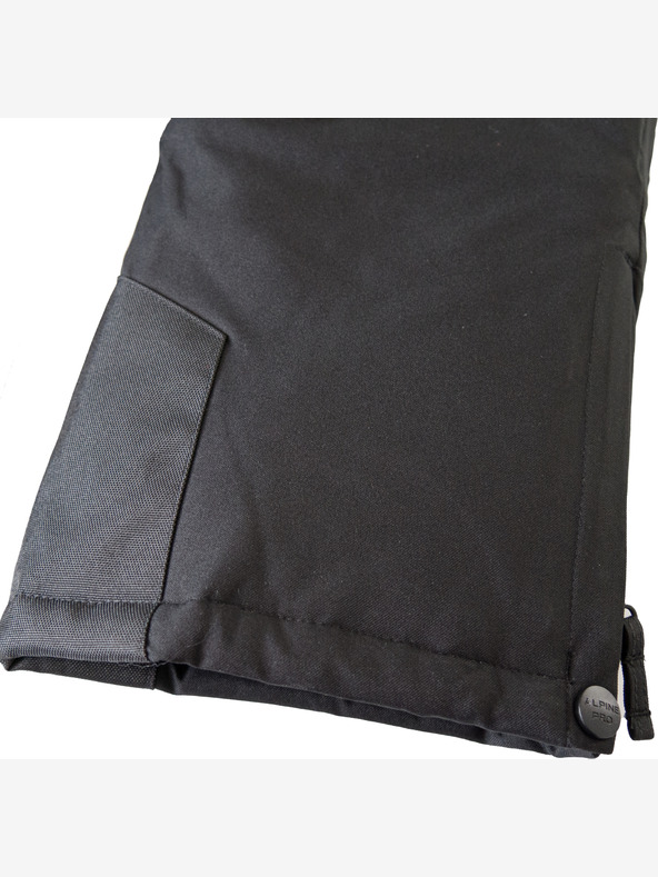 ALPINE PRO Pantaloni da sci per bambini con membrana da neve ptx ALPINE PRO MERONO nero