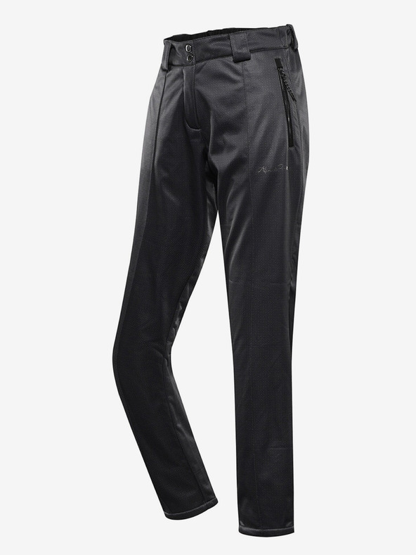 ALPINE PRO Pantaloni softshell da donna ALPINE PRO UFEDA nero variante pa