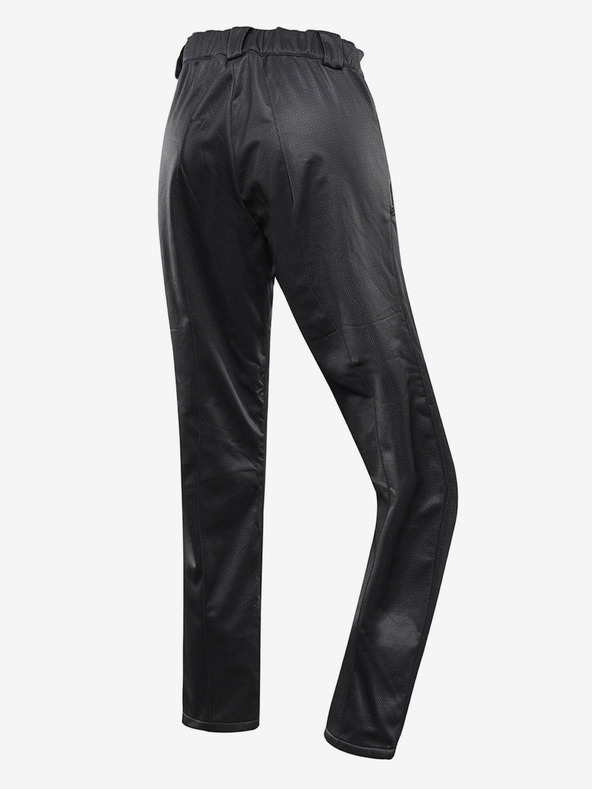 ALPINE PRO Pantaloni softshell da donna ALPINE PRO UFEDA nero variante pa