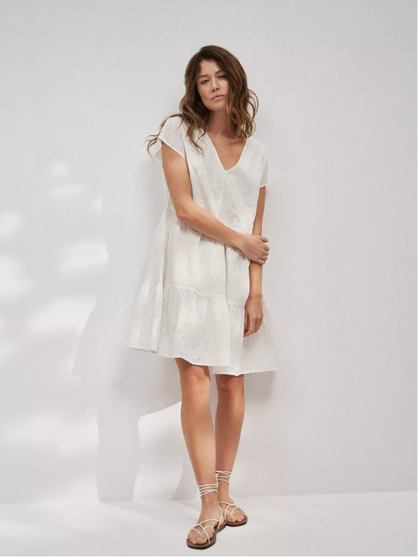 Moodo Abito donna bianco MOODO