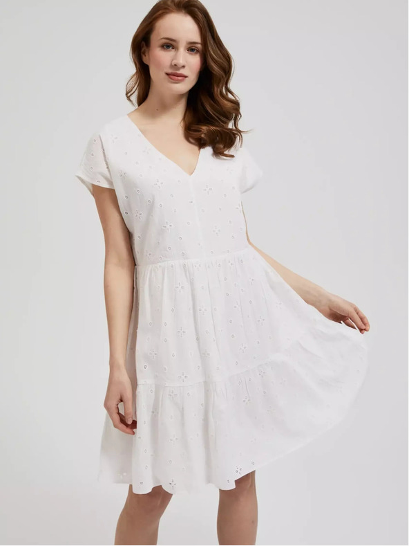 Moodo Abito donna bianco MOODO