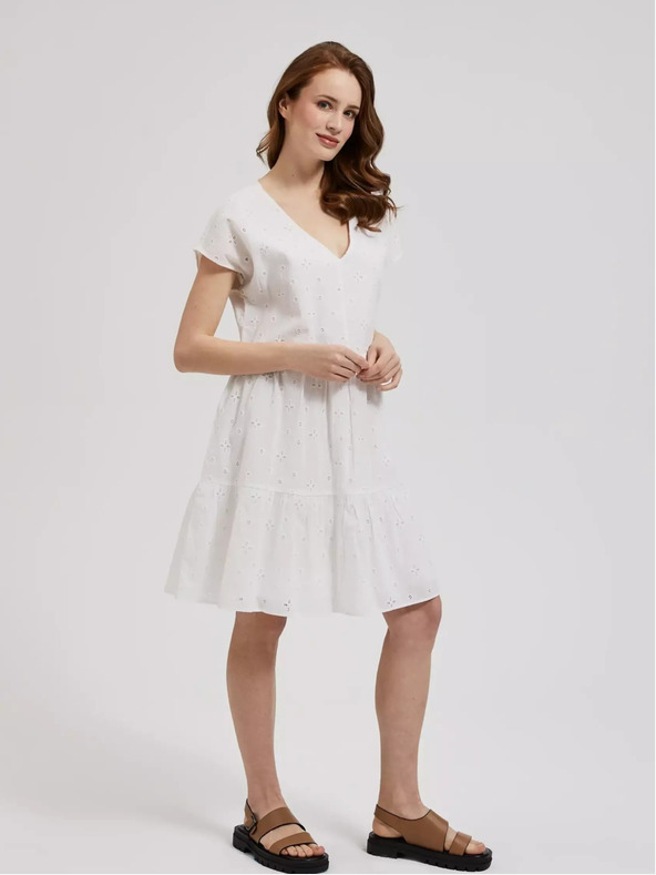 Moodo Abito donna bianco MOODO