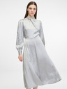 Orsay Abito midi donna argento ORSAY