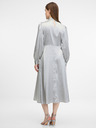 Orsay Abito midi donna argento ORSAY