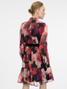 Orsay Abito da donna al ginocchio a fantasia rossa ORSAY