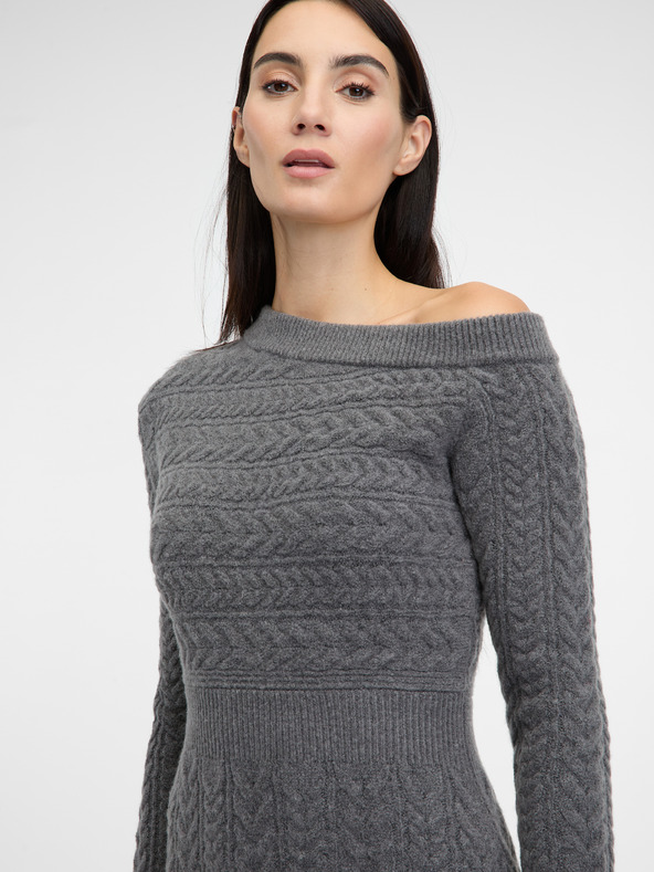 Orsay Abito midi grigio senza maniche da donna ORSAY