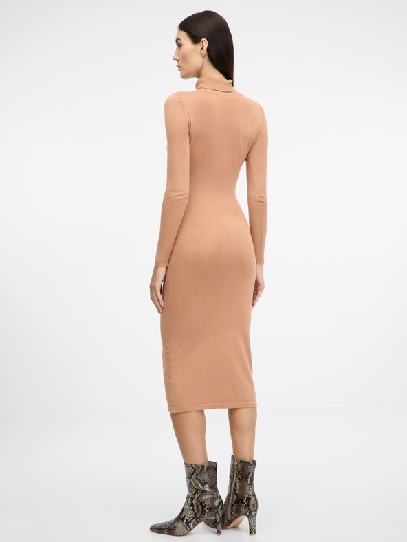 Orsay Abito midi marrone chiaro da donna ORSAY