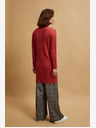 Moodo Cardigan donna rosso Moodo