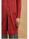 Moodo Cardigan donna rosso Moodo