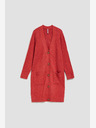 Moodo Cardigan donna rosso Moodo