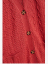 Moodo Cardigan donna rosso Moodo