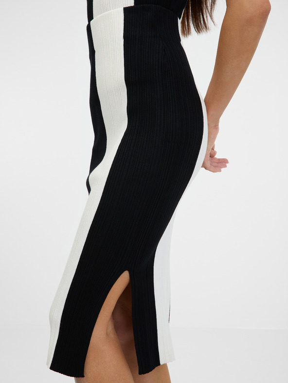 Orsay Gonna a righe bianca e nera da donna ORSAY