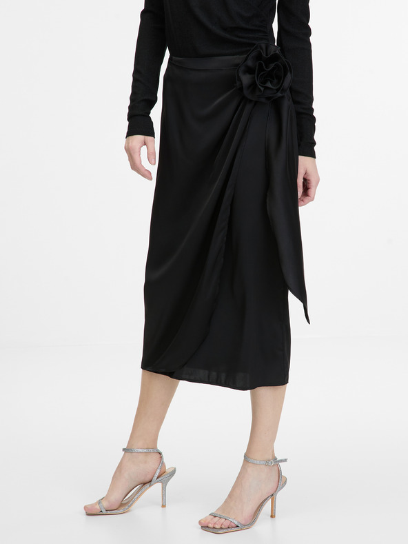 Orsay Gonna midi nera da donna ORSAY