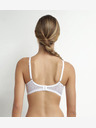 DIM Reggiseno donna in pizzo con ferretto - bianco