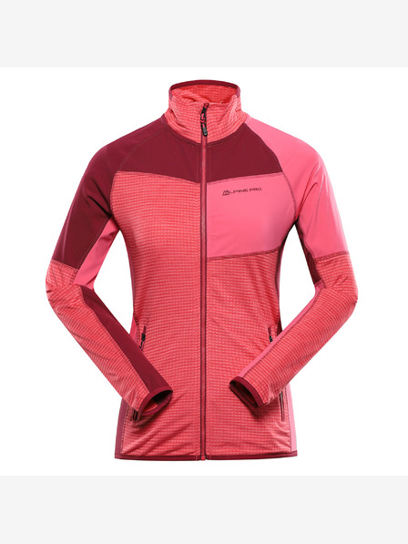 ALPINE PRO Felpa da donna ad asciugatura rapida con cappuccio e cool-dry ALPINE PRO