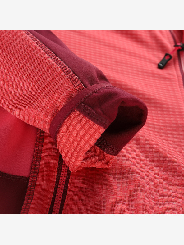 ALPINE PRO Felpa da donna ad asciugatura rapida con cappuccio e cool-dry ALPINE PRO