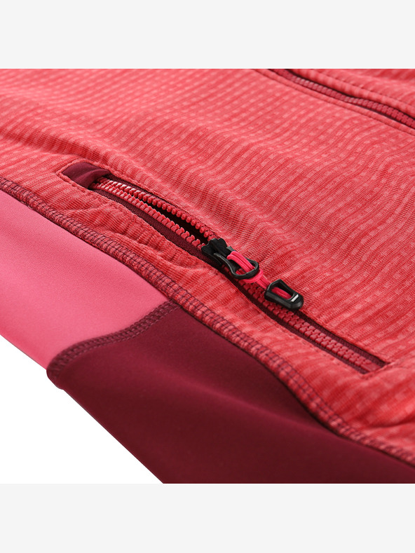 ALPINE PRO Felpa da donna ad asciugatura rapida con cappuccio e cool-dry ALPINE PRO