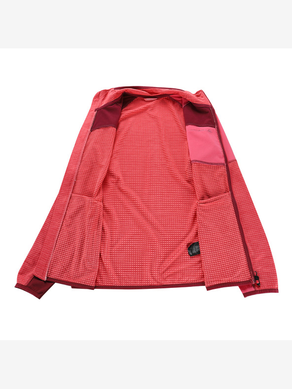 ALPINE PRO Felpa da donna ad asciugatura rapida con cappuccio e cool-dry ALPINE PRO