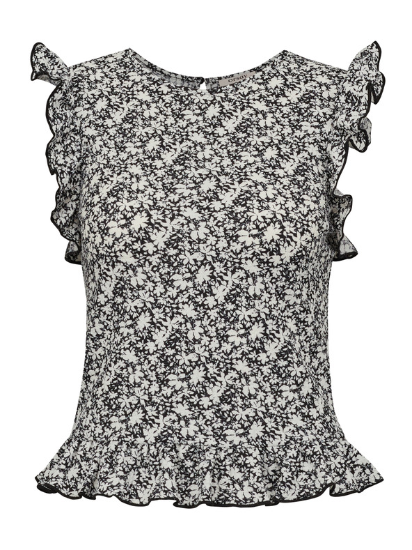 Orsay Maglietta nera a maniche corte da donna ORSAY