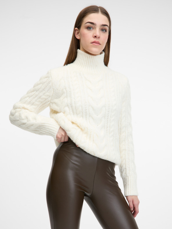 Orsay Leggings da donna marrone ORSAY